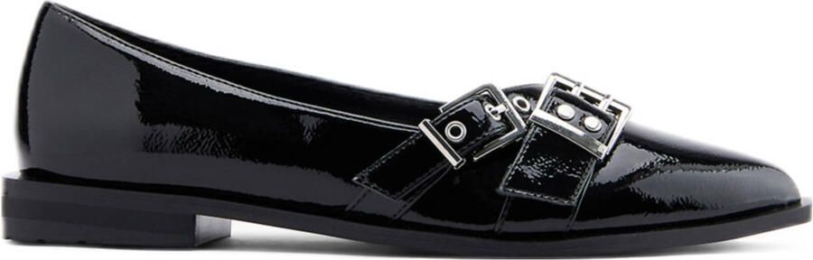 Graceland lak loafers zwart