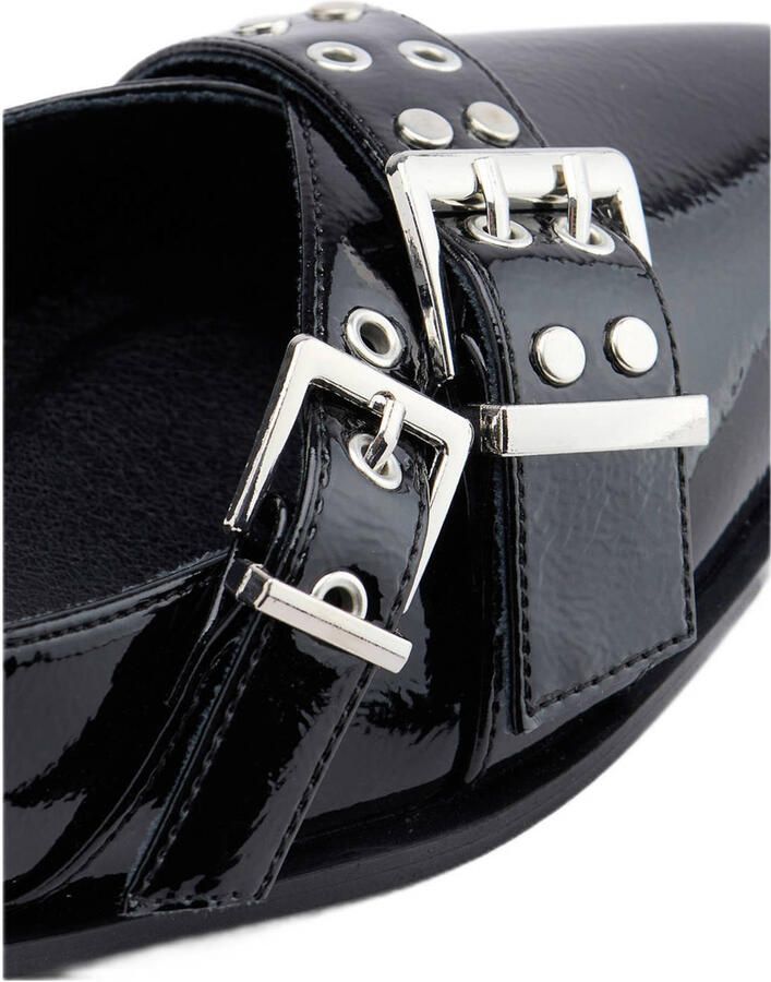 Graceland lak loafers zwart