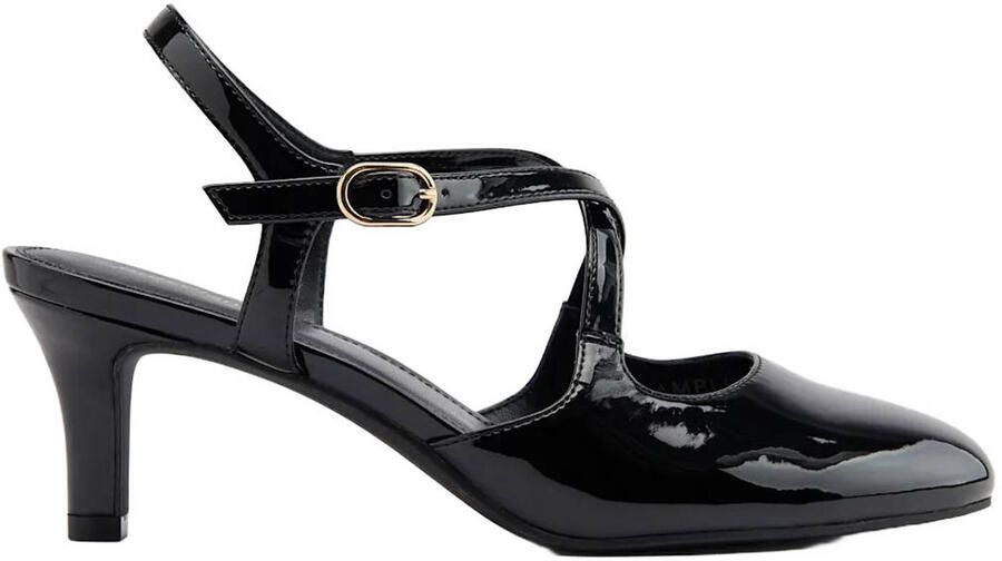 Graceland lak pumps zwart