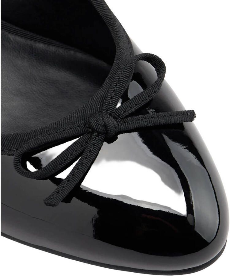 Graceland lak slingback pumps met strik zwart - Foto 2