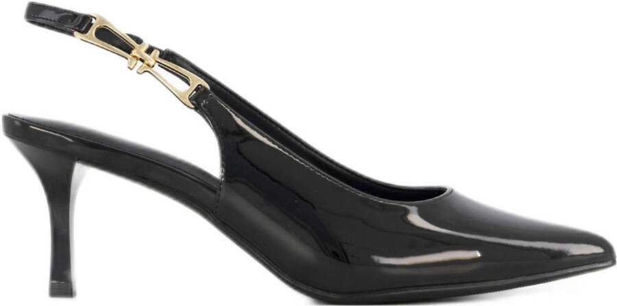 Graceland lak slingback pumps zwart