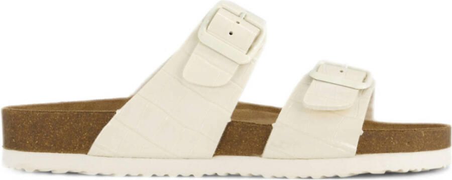 Graceland lak slippers ecru