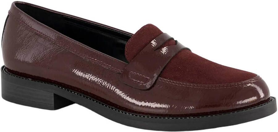 Graceland lakleren loafers bordeaux - Foto 2