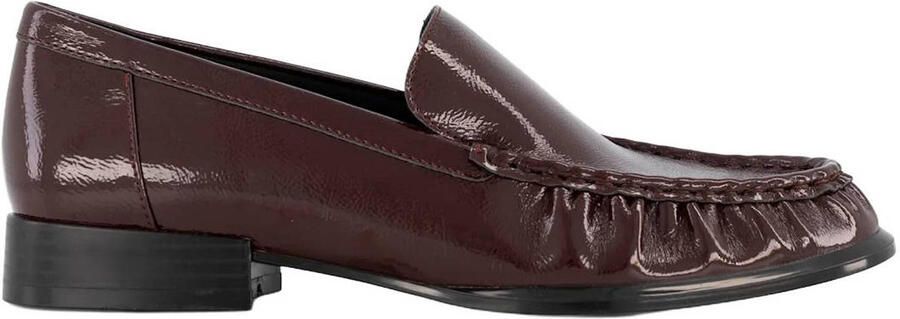 Graceland lakleren loafers bordeaux