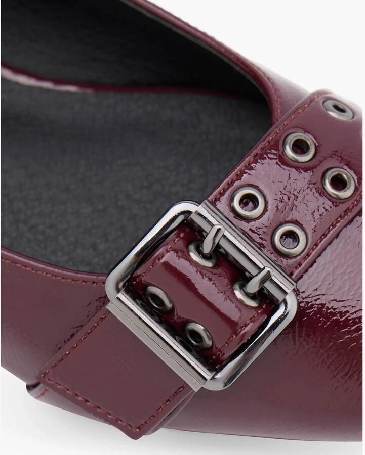 Graceland lakleren loafers bordeaux - Foto 3