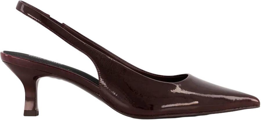 Graceland lakleren pumps met hak bordeaux