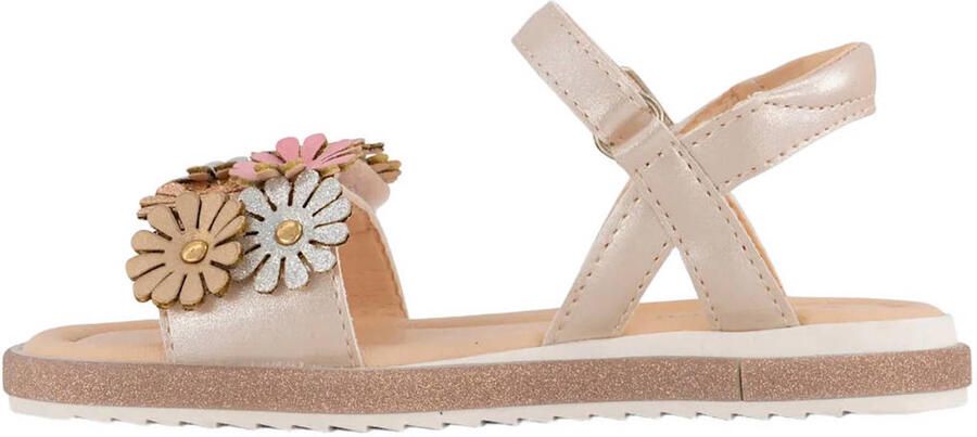 Graceland leren sandalen lichtroze metallic - Foto 3