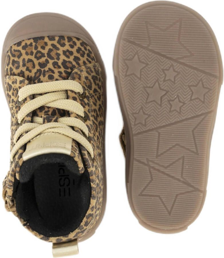 Graceland leren sneakers cognac zwart - Foto 2