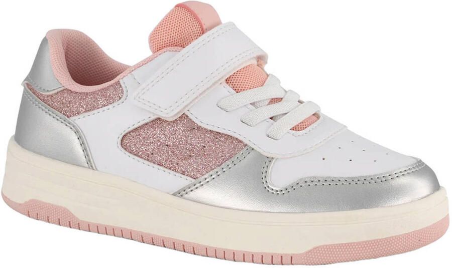Graceland leren sneakers zilver lichtroze - Foto 2