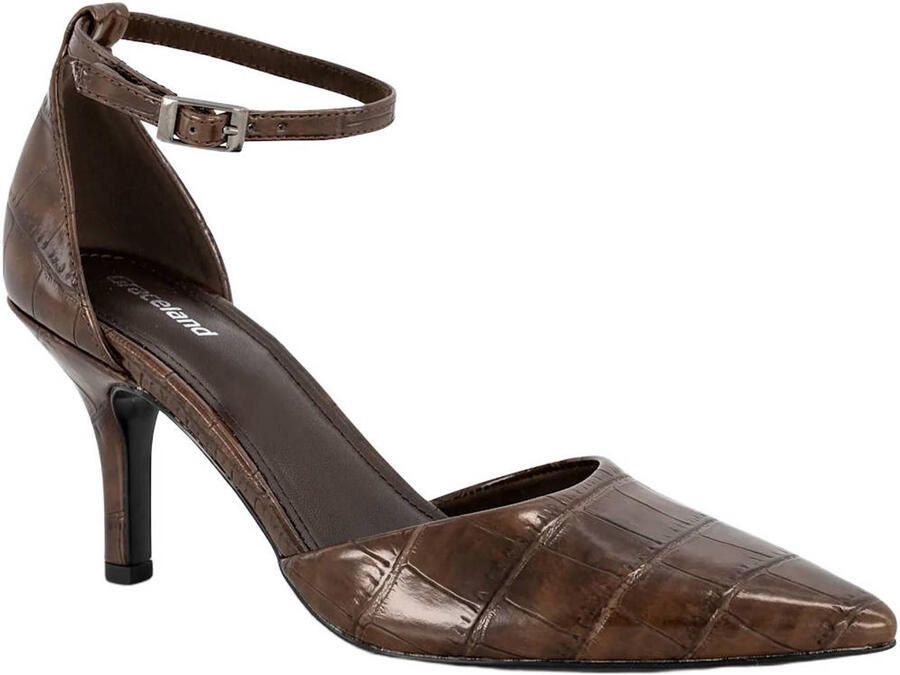 Graceland pumps met hak en dierenprint bruin - Foto 2