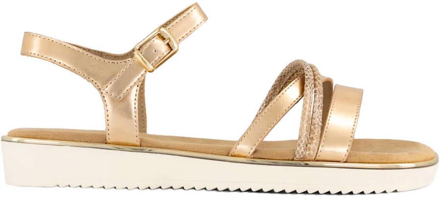Graceland sandalen goud