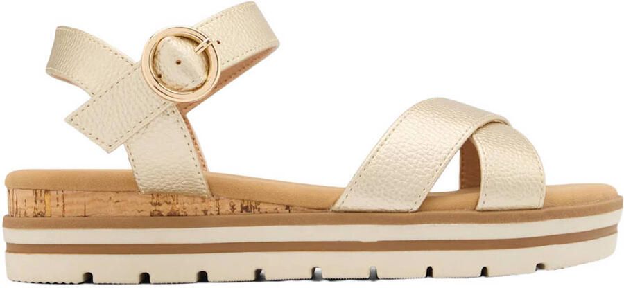 Graceland sandalen goud