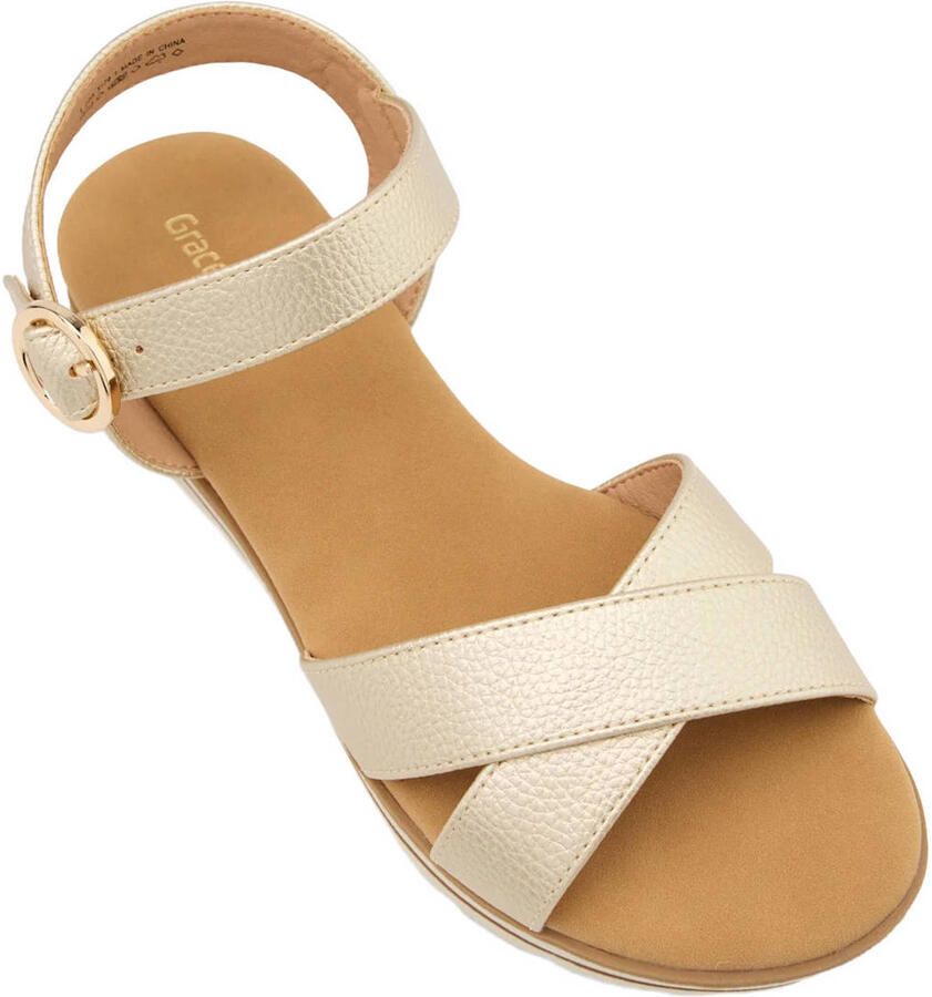 Graceland sandalen goud - Foto 2
