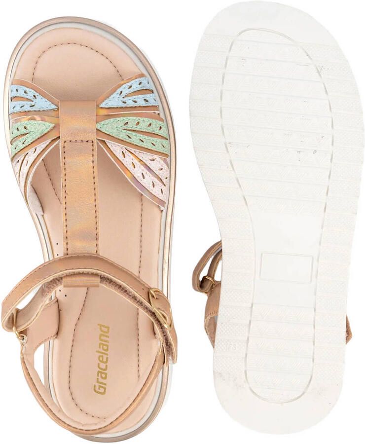Graceland sandalen goud - Foto 2