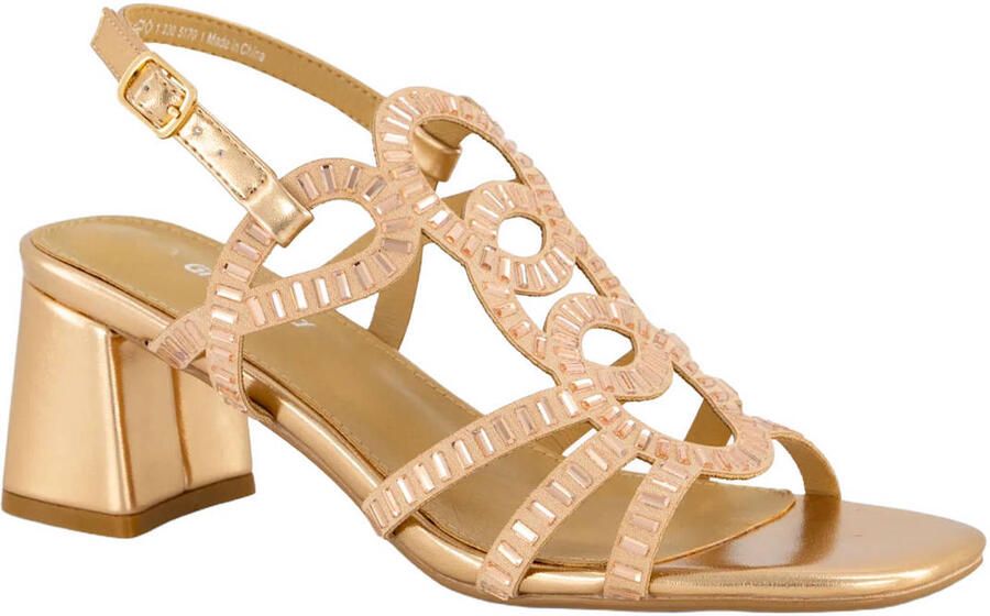 Graceland sandalettes goud - Foto 3