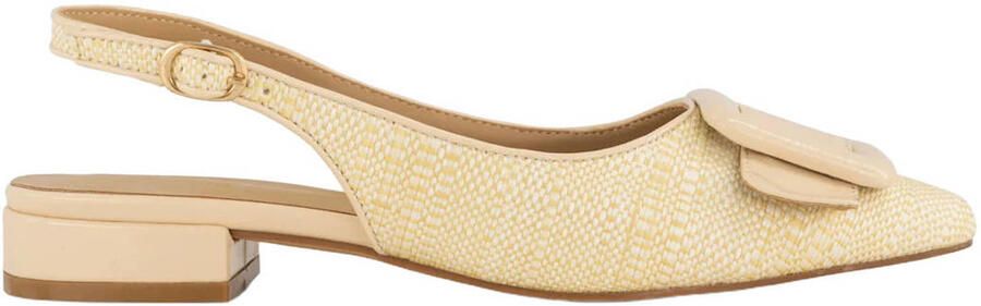 Graceland slingback loafers beigeroze