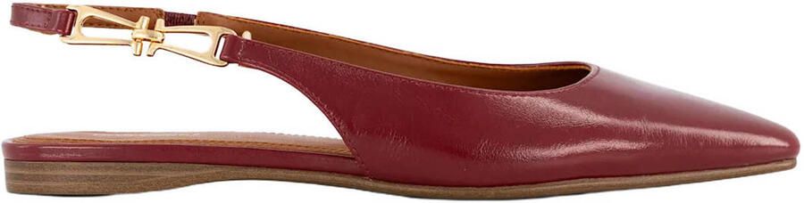 Graceland slingback loafers bordeaux