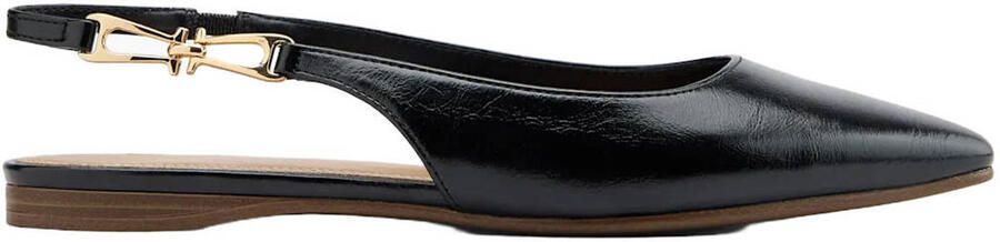 Graceland slingback loafers zwart