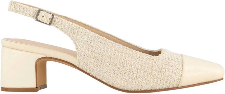 Graceland slingback pumps ecru