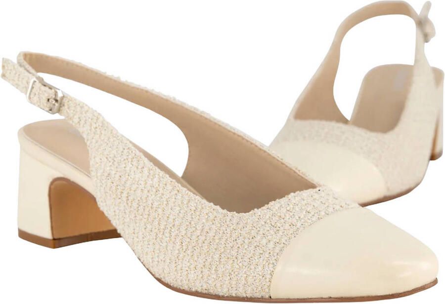 Graceland slingback pumps ecru - Foto 3