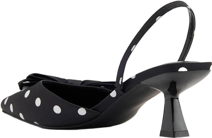 Graceland slingback pumps met stippen zwart - Foto 2