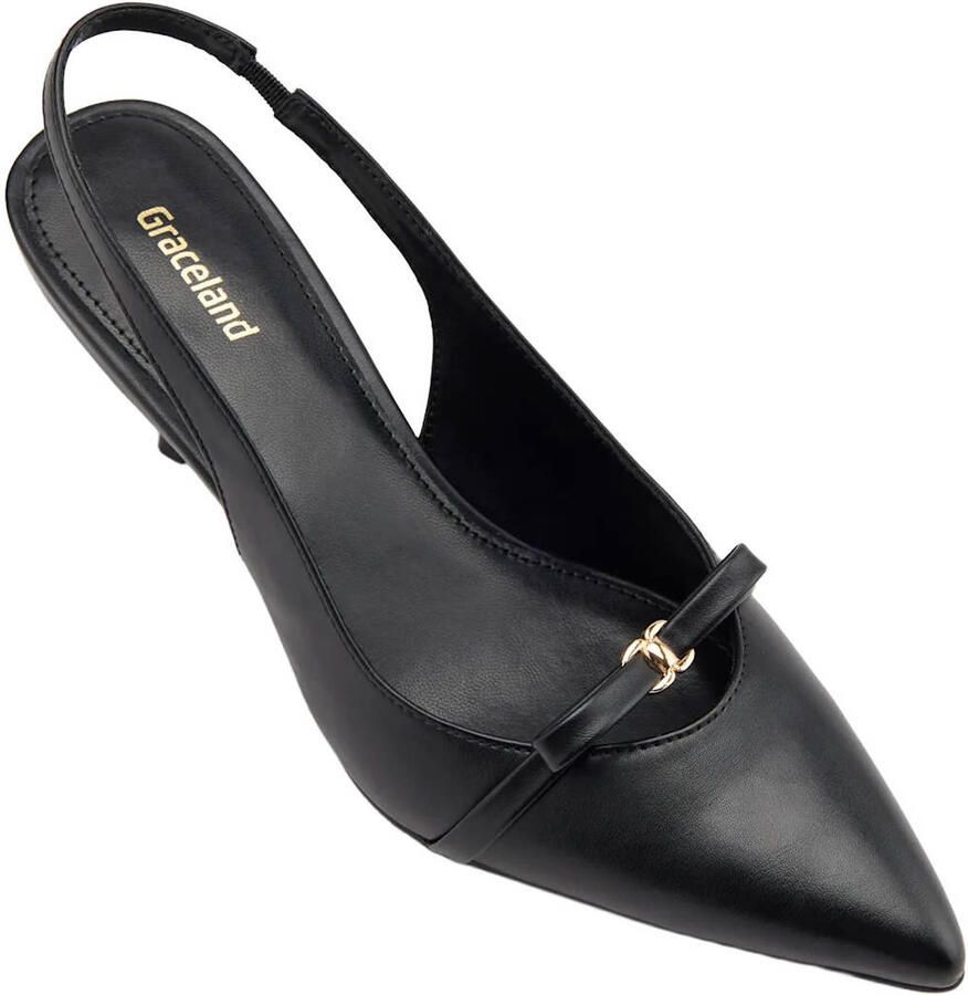 Graceland slingback pumps zwart - Foto 2
