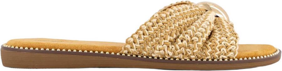 Graceland slippers beige