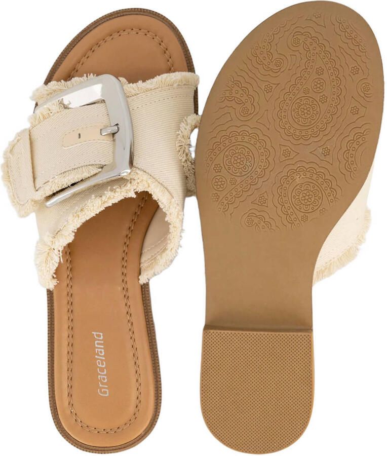 Graceland slippers beige - Foto 2