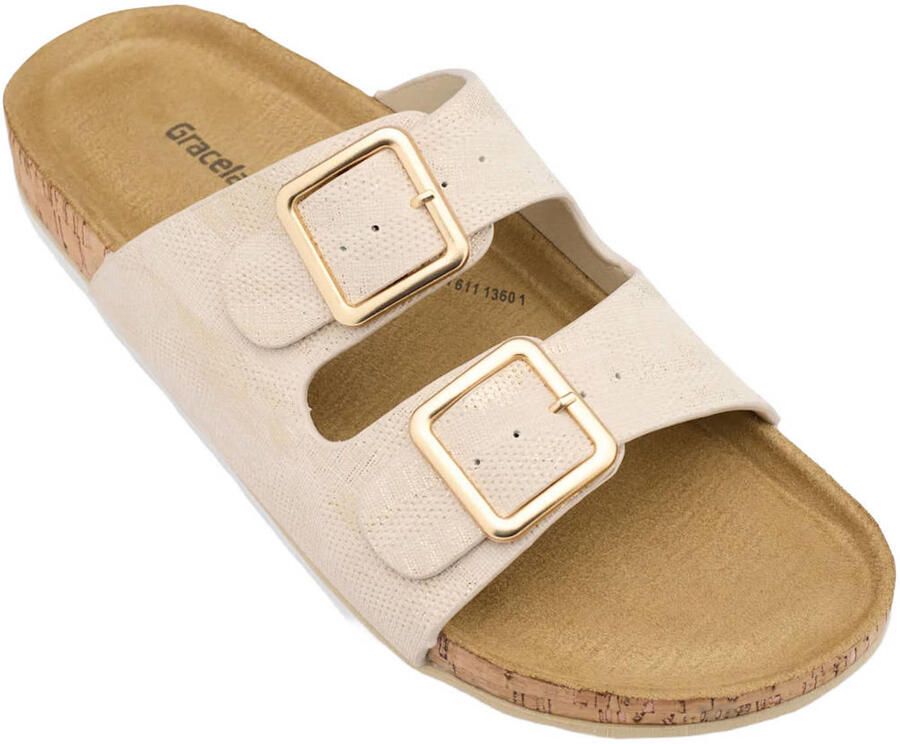 Graceland slippers beige - Foto 2