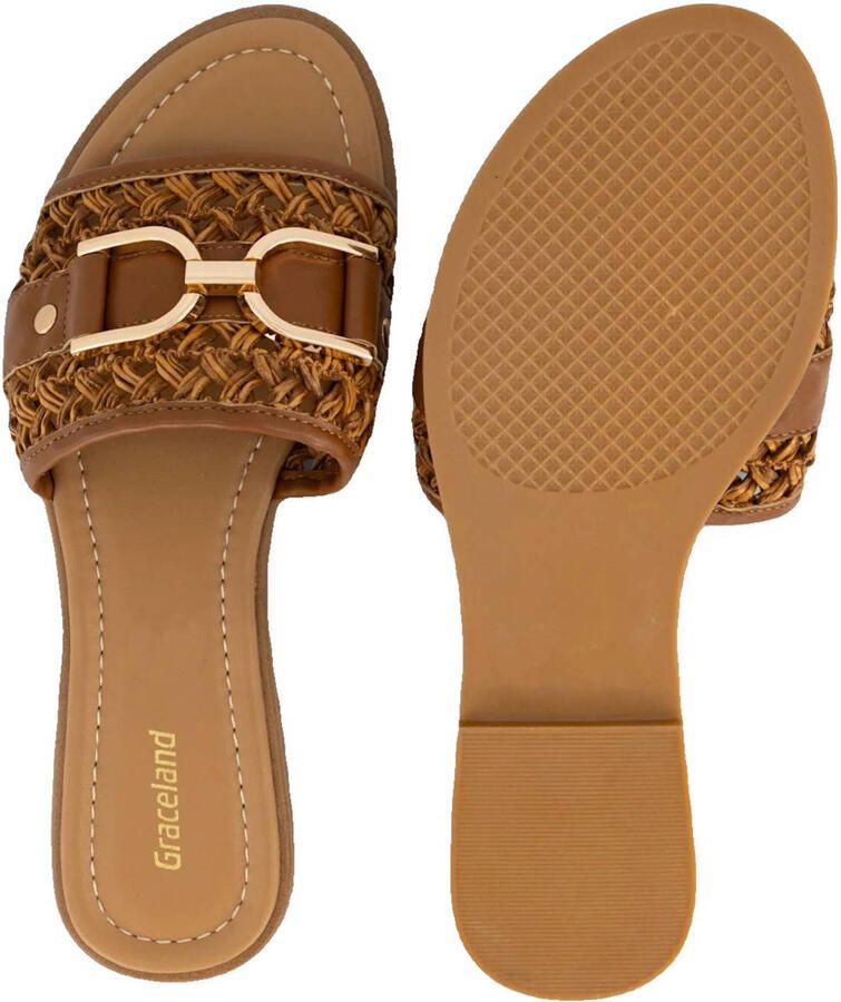 Graceland slippers cognac - Foto 2