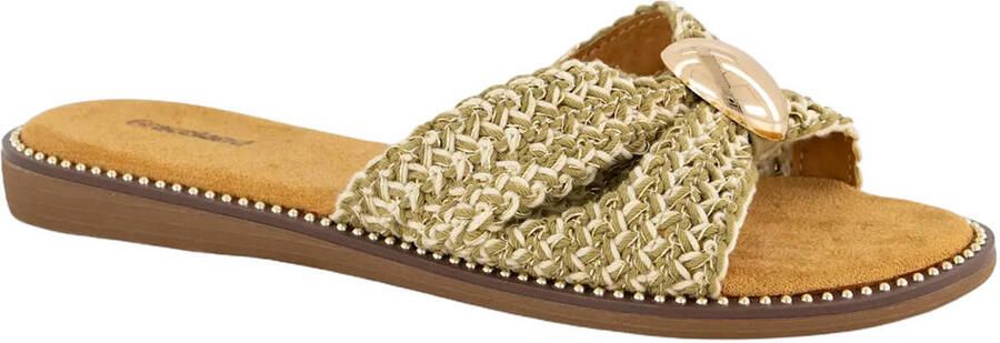 Graceland slippers groen - Foto 3