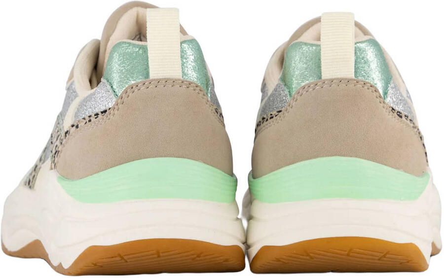 Graceland sneakers beige groen - Foto 3