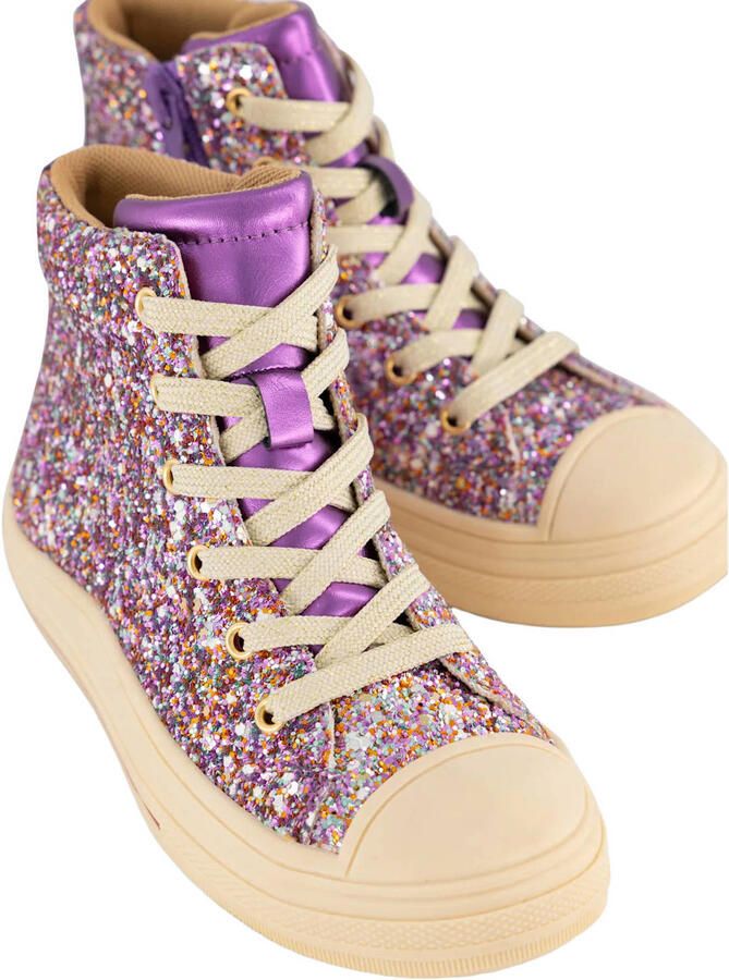 Graceland sneakers met glitters paars - Foto 2