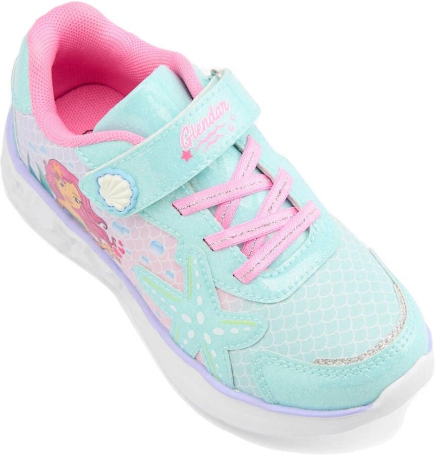Graceland sneakers met lichtjes groen roze - Foto 2