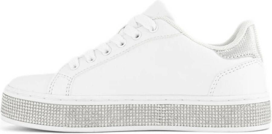 Graceland Witte sneaker steentjes