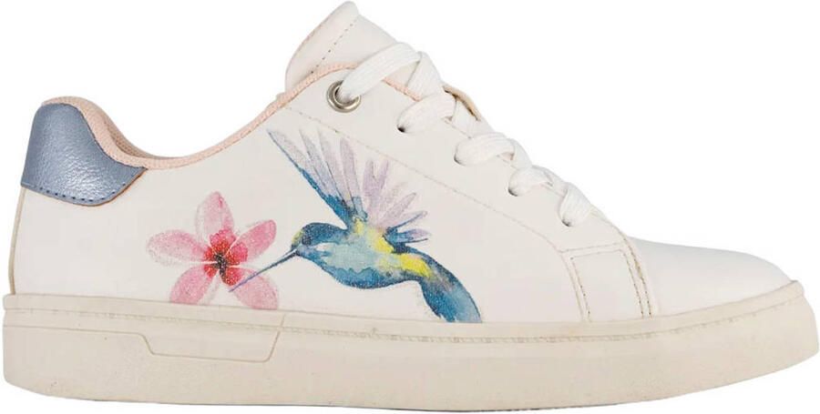Graceland sneakers wit blauw