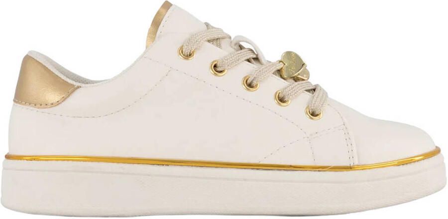 Graceland sneakers wit goud