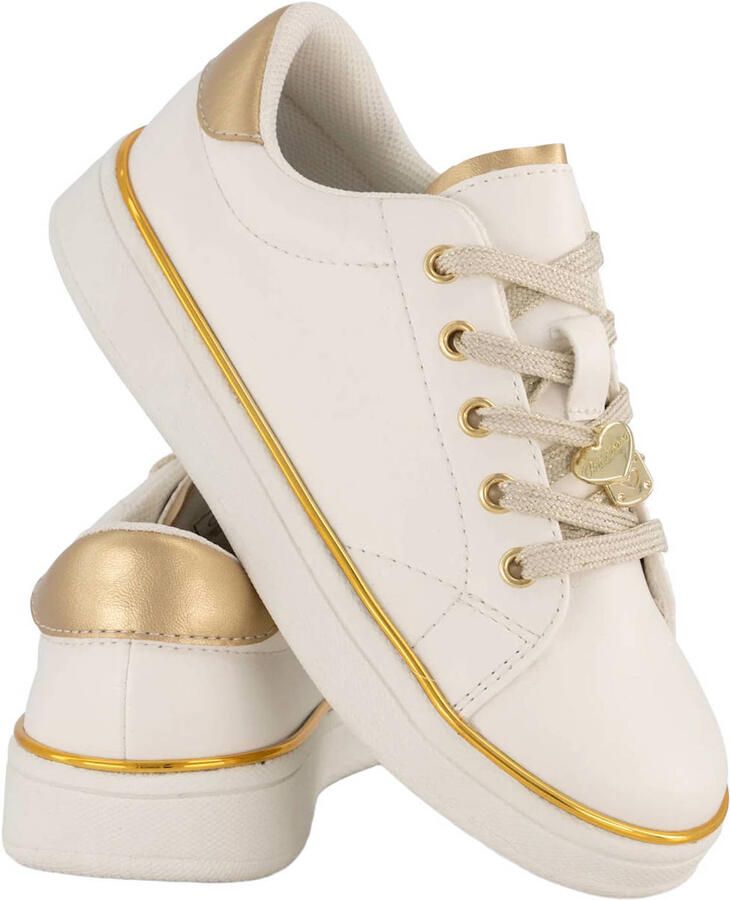 Graceland sneakers wit goud - Foto 2