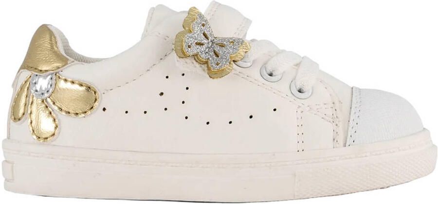 Graceland sneakers wit goud