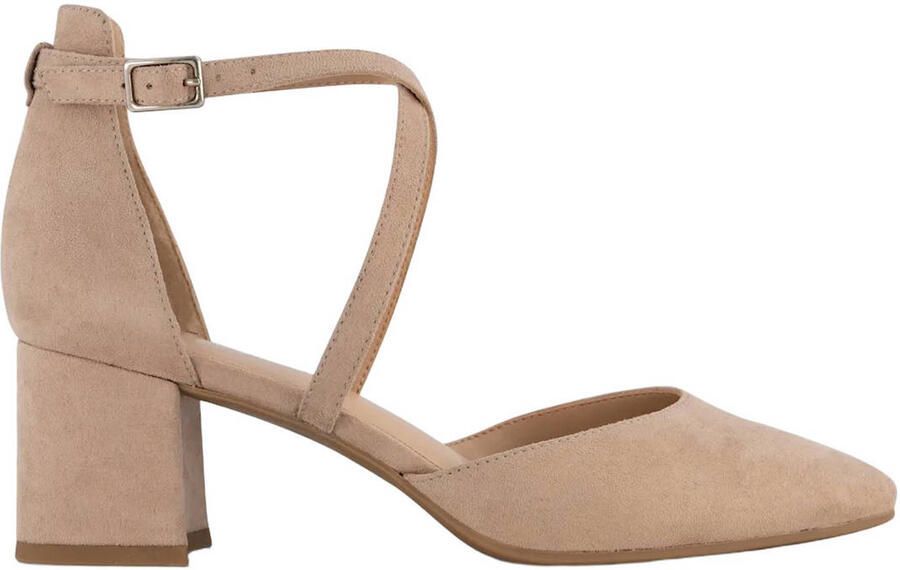 Graceland suède pumps beige