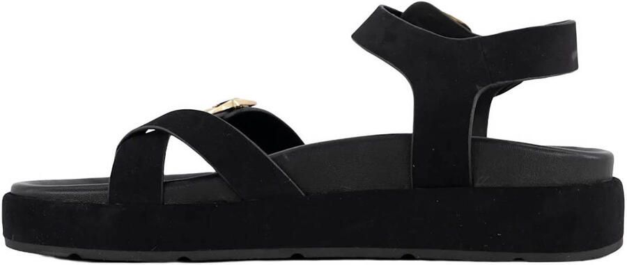 Graceland suède sandalen zwart - Foto 3