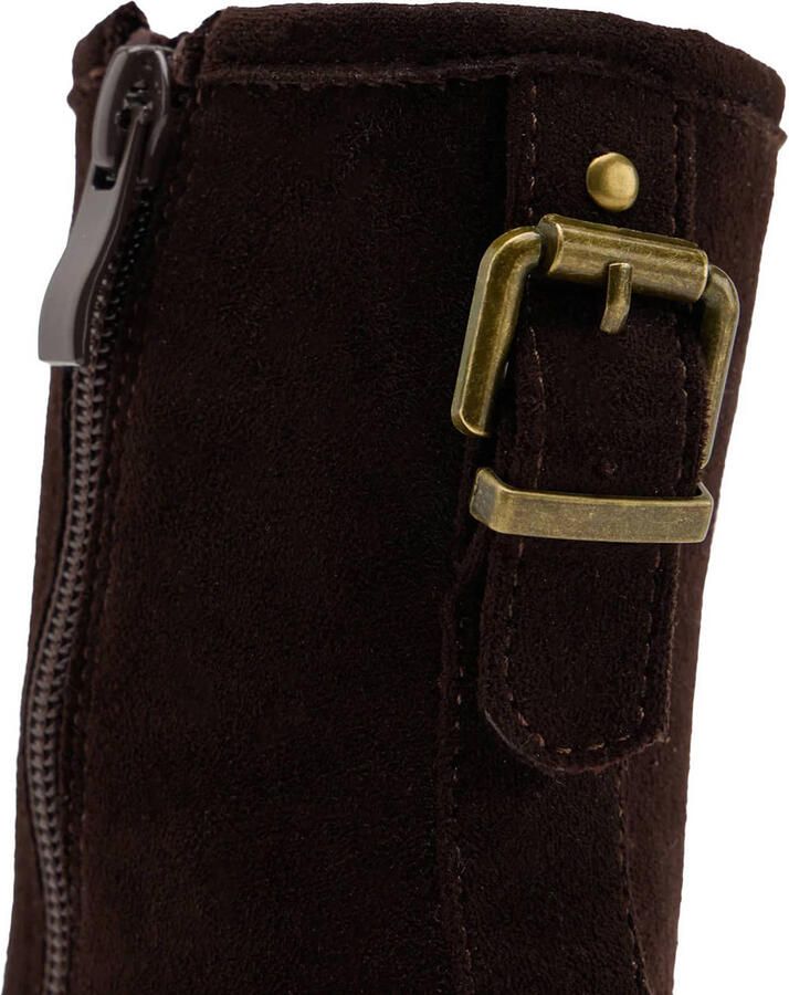 Graceland suèdelook enkelboots bruin - Foto 2
