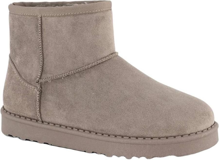 Graceland suèdelook enkelboots taupe - Foto 3