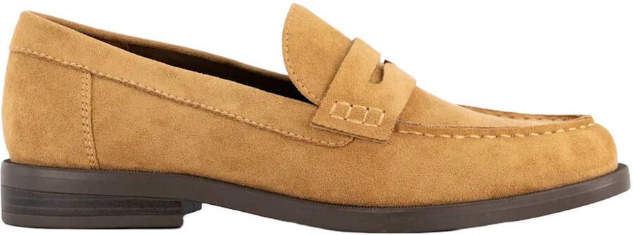 Graceland suèdelook loafers bruin