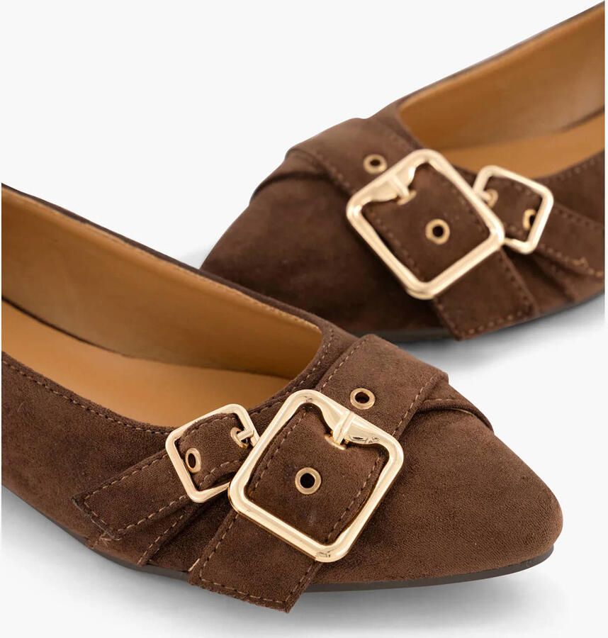 Graceland suèdelook loafers bruin - Foto 2