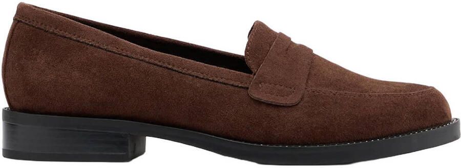 Graceland suèdelook loafers cognac