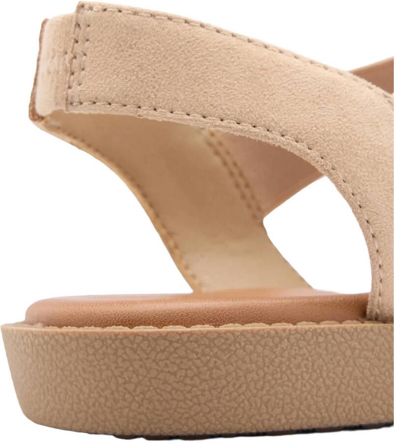 Graceland suèdelook sandalen beige - Foto 3
