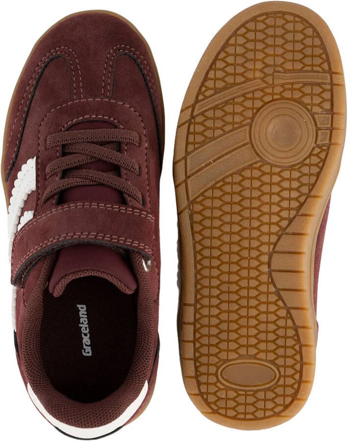 Graceland suèdelook sneakers bordeaux - Foto 2