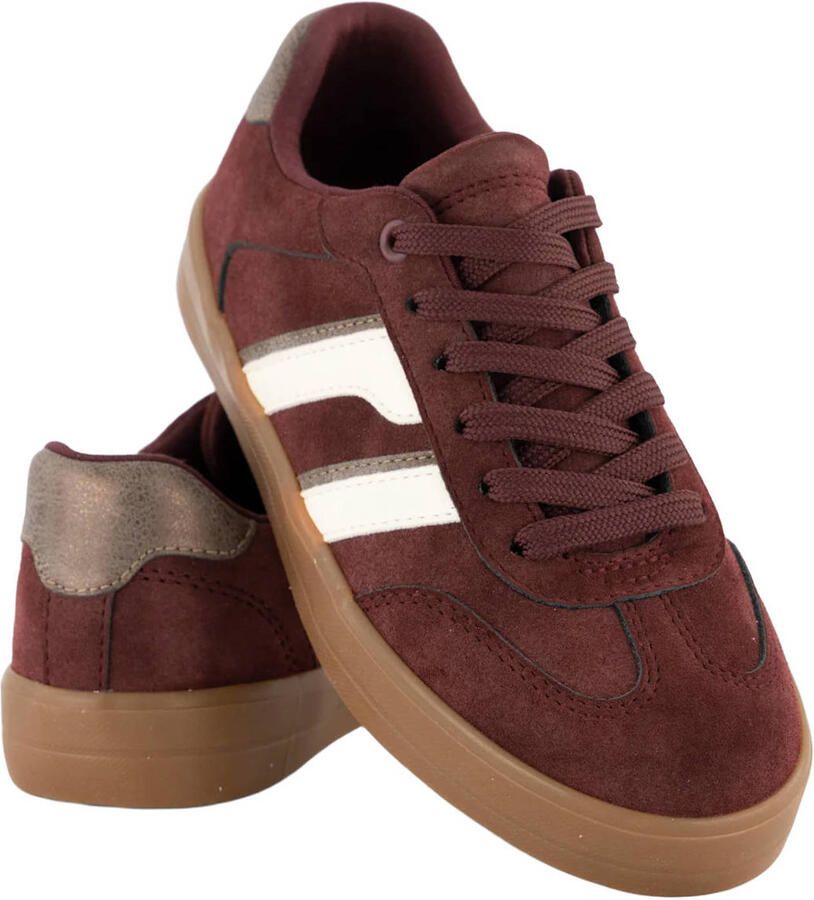 Graceland suèdelook sneakers bordeaux - Foto 2