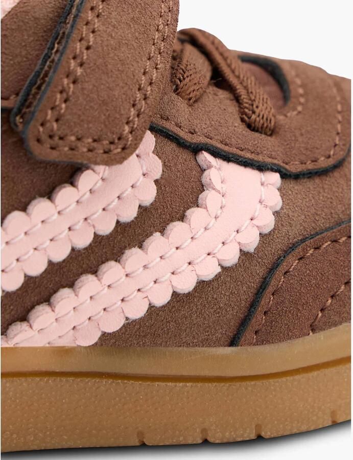 Graceland suèdelook sneakers bruin roze - Foto 3